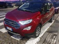Usata Ford Ecosport 100 CV (73 kW) 2018 Rosso SUV