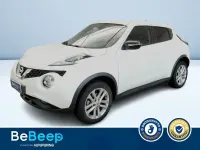 Usata Nissan Juke Acenta 110 CV (80 kW) 2017 Bianco pastello SUV