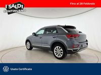 Usata VW T-Roc Style 110 CV (80 kW) 2022 Indium grey metallizzato SUV
