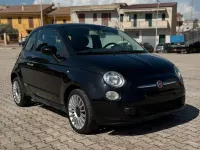 Usata Fiat 500 69 CV (50 kW) 2009 Nero Cabrio