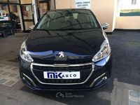 Usata Peugeot 208 Allure 82 CV (60 kW) 2018 Scuro Utilitaria