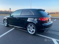 Usata Audi A3 S-line plus 150 CV (110 kW) 2012 Nero Utilitaria