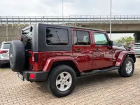 Usata Jeep Wrangler Unlimited Sahara 177 CV (130 kW) 2008 Rosso SUV