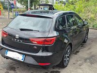 Usata Seat Leon ST FR 184 CV (135 kW) 2019 Nero Station wagon