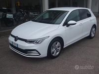 Usata VW Golf VIII 115 CV (84 kW) 2022 Bianco Berlina