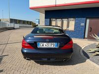 Usata Mercedes SL350 245 CV (180 kW) 2005 Blu Cabrio