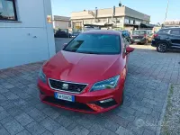 Usata Seat Leon FR 115 CV (84 kW) 2019 Rosso Berlina