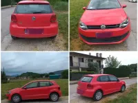 Usata VW Polo Comfortline 75 CV (55 kW) 2013 Rosso Utilitaria