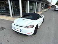 Usata Porsche 718 Boxster 299 CV (219 kW) 2017 Bianco Cabrio