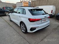 Usata Audi A3 S-Line 116 CV (85 kW) 2023 Bianco Berlina