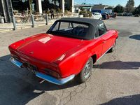 Usata Fiat 124 Spider 1960 Rosso Cabrio