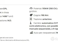 Usata DR DR 5.0 155 CV (114 kW) 2023 Nero SUV