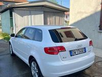 Usata Audi A3 Attraction 105 CV (77 kW) 2009 Bianco Utilitaria