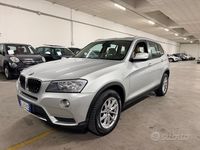 Usata BMW X3 Efficient Dynamics 184 CV (135 kW) 2011 Grigio SUV