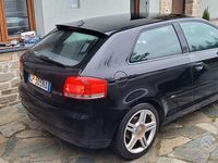 Usata Audi A3 S-Line 170 CV (125 kW) 2007 Nero Utilitaria