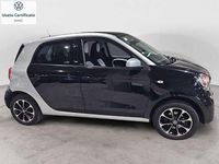 Usata Smart ForFour Passion 71 CV (52 kW) 2015 Nero Utilitaria