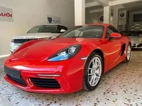 Usata Porsche 718 Cayman 300 CV (220 kW) 2021 Rosso Coupé