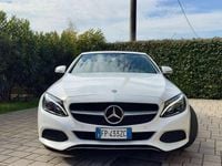 Usata Mercedes C220 170 CV (125 kW) 2018 Bianco Cabrio