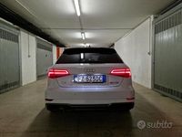 Usata Audi A3 S-Line 116 CV (85 kW) 2019 Bianco Berlina