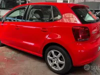 Usata VW Polo Highline 90 CV (66 kW) 2012 Rosso Utilitaria