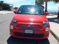 Usata Fiat 500 69 CV (50 kW) 2018 Arancione Berlina