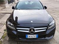 Usata Mercedes C220 170 CV (125 kW) 2014 Nero Berlina