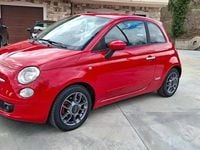 Usata Fiat 500 Sport 100 CV (73 kW) 2008 Rosso Berlina