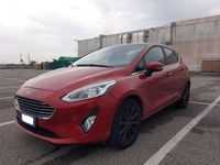 Usata Ford Fiesta Titanium 75 CV (55 kW) 2020 Rosso Berlina