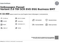 Usata VW Passat Business 150 CV (110 kW) 2023 Grigio Station wagon