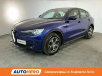 Usata Alfa Romeo Stelvio Business 190 CV (139 kW) 2022 Blu/azzurro SUV
