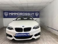 Usata BMW 220 M Sport 190 CV (139 kW) 2019 Bianco Cabrio
