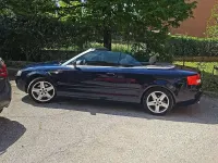 Usata Audi A4 Cabriolet 170 CV (125 kW) 2002 Blu/azzurro Cabrio