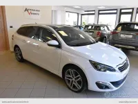 Usata Peugeot 308 GT-line 120 CV (88 kW) 2015 Bianco Station wagon