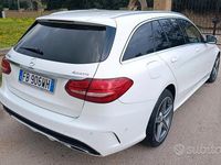 Usata Mercedes C220 Premium 170 CV (125 kW) 2016 Bianco Station wagon