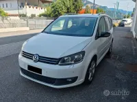 Usata VW Touran Highline 140 CV (102 kW) 2012 Bianco Monovolume