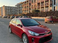 Usata Kia Rio Active 101 CV (74 kW) 2018 Rosso Berlina