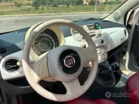 Usata Fiat 500 Lounge 69 CV (50 kW) 2009 Giallo Cabrio