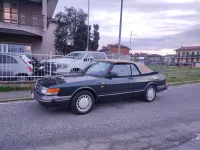 Usata Saab 900 Cabriolet 141 CV (103 kW) 1992 Verde Cabrio