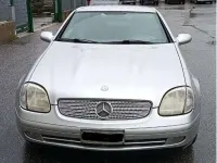 Usata Mercedes SLK200 136 CV (100 kW) 1997 Argento Cabrio