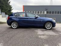 Usata BMW 120 Sport Line 190 CV (139 kW) 2018 Blu/azzurro Utilitaria