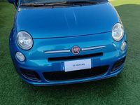 Usata Fiat 500 95 CV (69 kW) 2015 Blu/azzurro Utilitaria