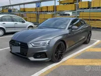 Usata Audi A5 190 CV (139 kW) 2018 Grigio Coupé