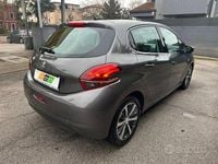 Usata Peugeot 208 Allure 101 CV (74 kW) 2018 Grigio Utilitaria
