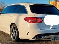 Usata Mercedes C220 Premium 170 CV (125 kW) 2018 Bianco Station wagon