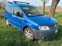 Usata VW Caddy 105 CV (77 kW) 2008 Blu Monovolume