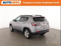Usata Jeep Compass Longitude 140 CV (102 kW) 2020 Grigio SUV