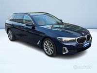 Usata BMW 520 Luxury Line 190 CV (139 kW) 2021 Blu metallizzato Station wagon