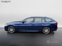 Usata BMW 530 M Sport 265 CV (194 kW) 2017 Blu Station wagon