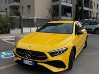 Usata Mercedes A180 AMG line 136 CV (100 kW) 2023 Giallo Berlina