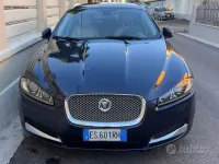 Usata Jaguar XF Sportbrake Premium Luxury 200 CV (147 kW) 2013 Bluazzurro Station wagon